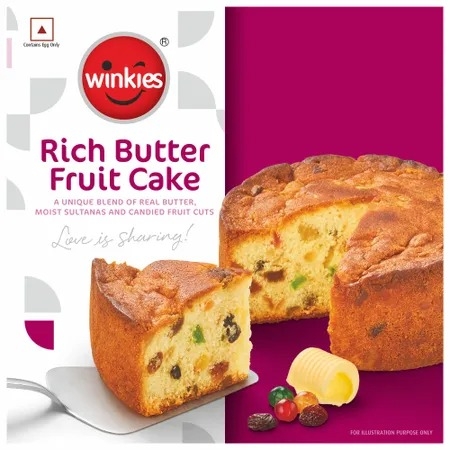 Winkies Fruit Cake with Raisins & Tutti Frutti - Buy 2 Get 1 Free Price -  Buy Online at Best Price in India