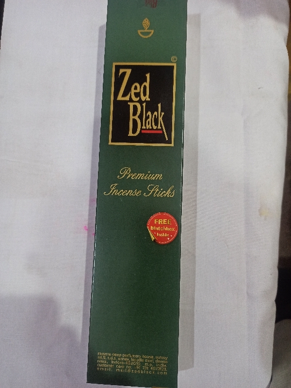 Dhup Zed Black Green (Agarbatti) - Big