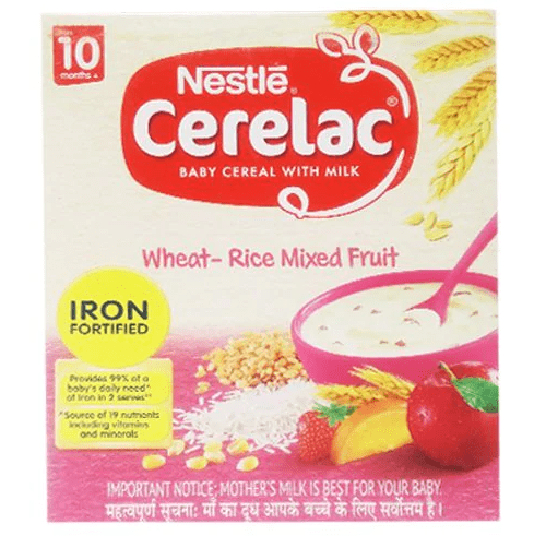 Nestle Cerelac From 10 To 24months - 300g, Wheat-Rice Mixed Fruit