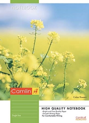 Camlin Notebook Single Line - 24×18 Cm(68pages)