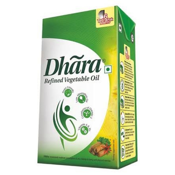Dhara Assure Refined Vegetable Oil - 1ltr