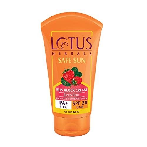 Lotus Sunscreen SPF 20 - 100g