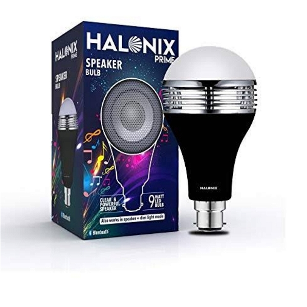 Halonix Bluetooth Speaker Bulb  - 1 year replacement warranty