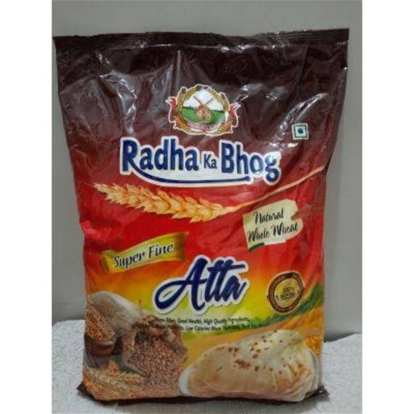 Atta Radha Bhog White (Super Fine) - 5kg
