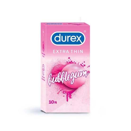 Durex Extra Thin Condom - 10N, Bubblegum