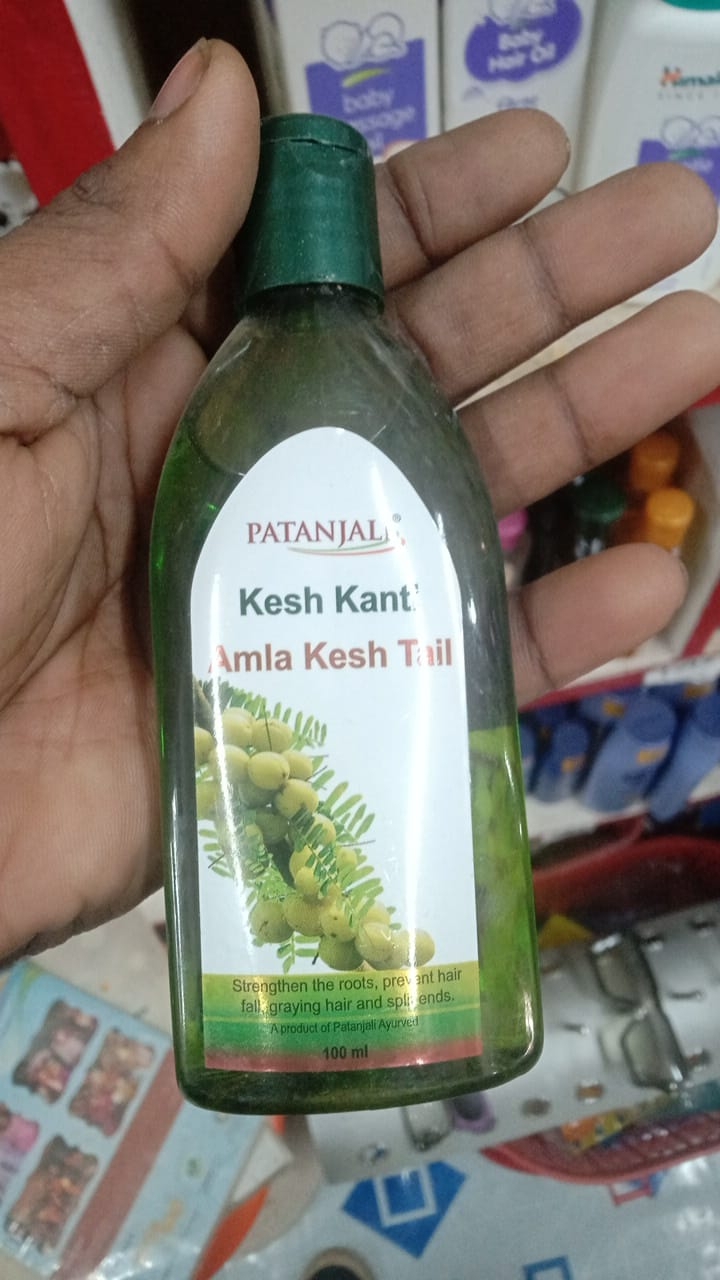 Patanjali Kesh Kanti Almond Hair Oil 100 ML  Pohunch