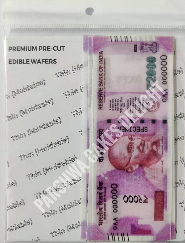 EDIBLE CUT OUTS 2000 NOTE - 