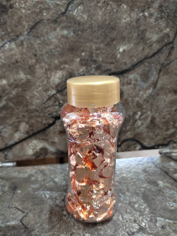 ROSE GOLD FLAKES EDIBLE