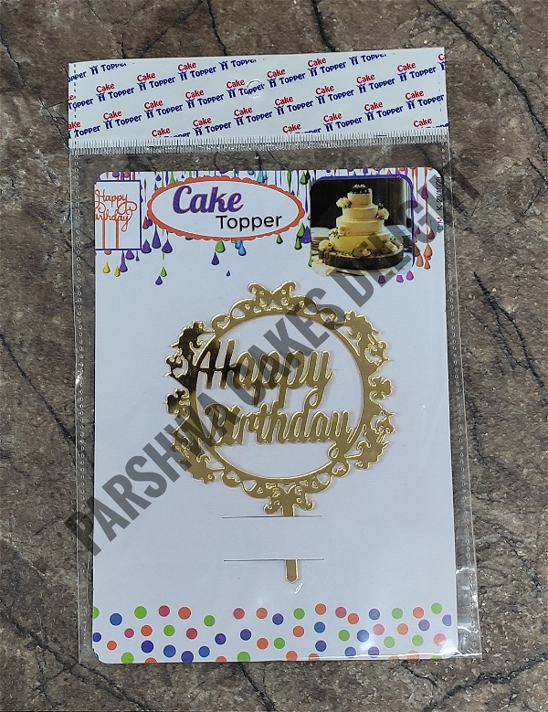 ACRYLIC TOPPER HB - 4.5 INCH, 46