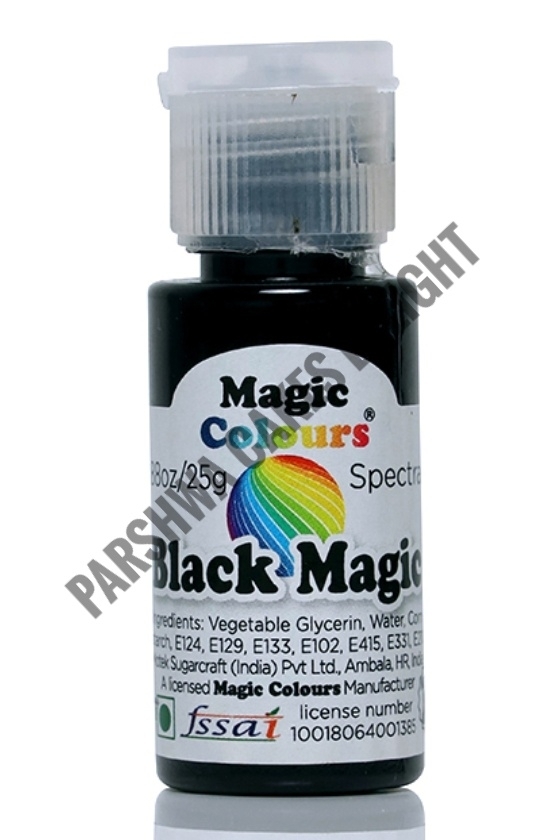 SPECTRAL MINI GEL COLOUR - 25 G, BLACK MAGIC