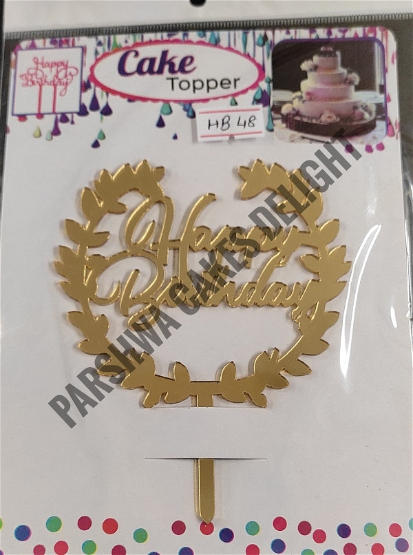 ACRYLIC TOPPER HB - 48, 4.5 INCH