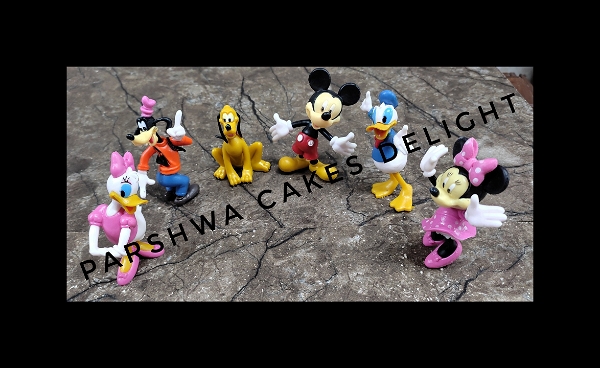 MICKEY TOY SET - 6 CHARACTERS