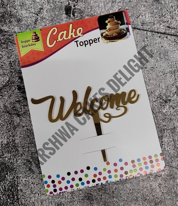 ACRYLIC TOPPER N - 73, 4.5 INCHES