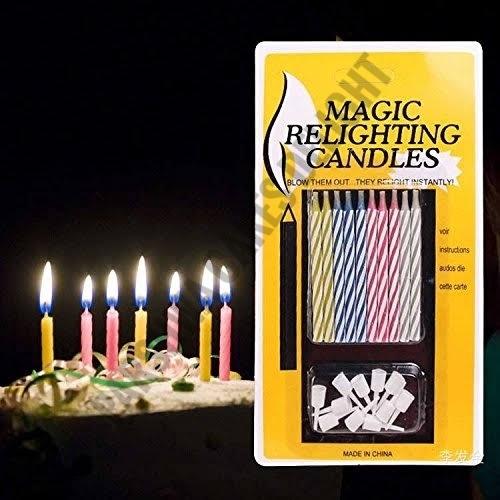 MAGIC RELIGHTING CANDLES - 288 PKT
