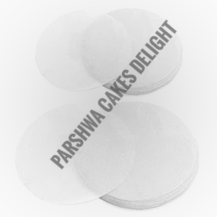 Parchment Baking Paper - 8 INCHES, 50 Pcs