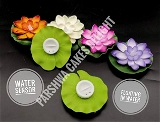 Water Floating Lotus Flower LED Candle - 6 PCS PACK