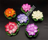 Water Floating Lotus Flower LED Candle - 3 PCS PACK