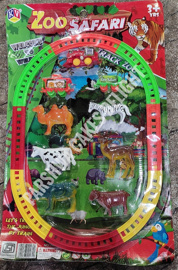 TOY TRAIN WITH ANIMALS