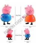 Peppa Pig Family Toy Set - 4 Pcs Set
