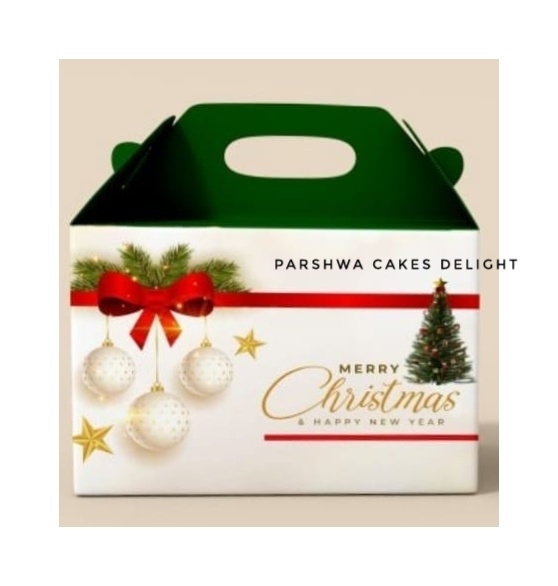 Christmas Hamper Look Boxes - Delight 1, 10 Pcs Pack, 6*3*5.2 Inches