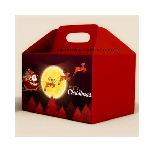 Christmas Hamper Look Boxes - Delight 2, 10 Pcs Pack, 6*3*5.2 Inches