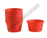 Baking Cups - Red, 50 Pcs