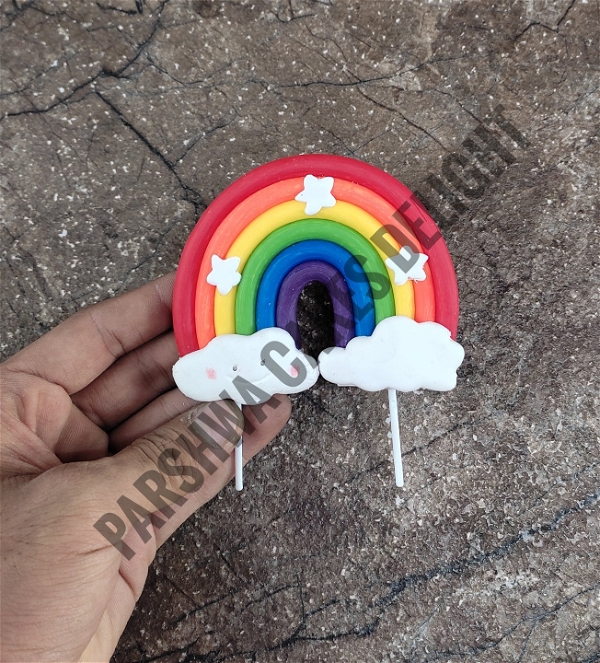 Rainbow Topper  - Delight 5, 1 Pc