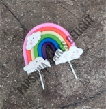 Rainbow Topper  - Delight 6, 1 Pc