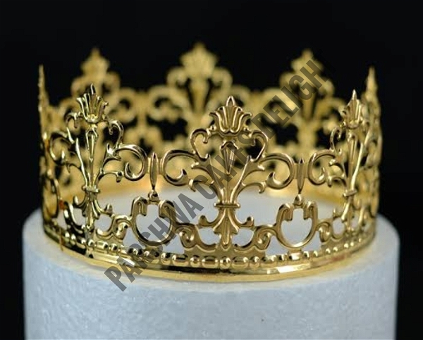 Full Metal Crown - Gold, 1 Pc