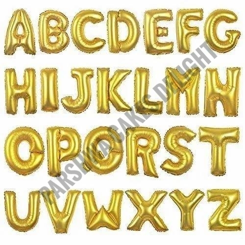 Alphabet Foil Baloon - 1 Pc, 16 Inches