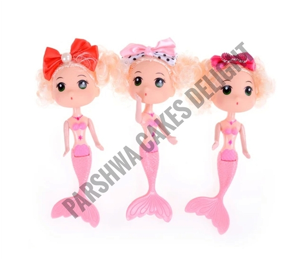 Mermaid Doll - Pink, 1 Pc