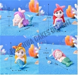 Mermaid Toy Set - 4 Pcs Pack