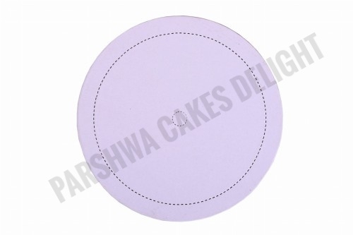 Cake Card Rd - Pack Of 10, 8 Inches