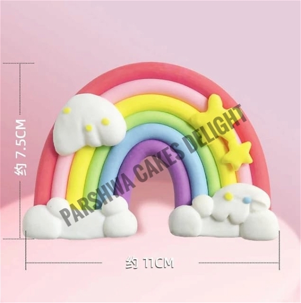 Rainbow Topper  - Delight 2, 1 Pc