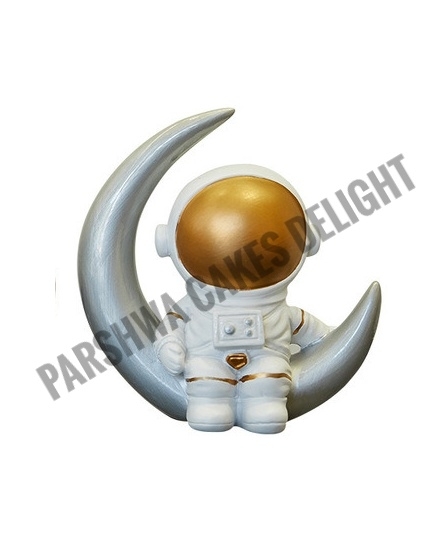 Astronaut Toy - Silver, 1 Pc