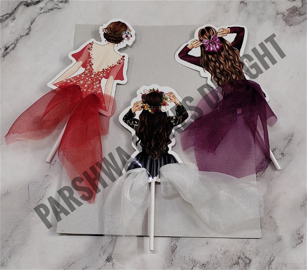 Doll With Freel - Delight 1, 3 Pcs Pack