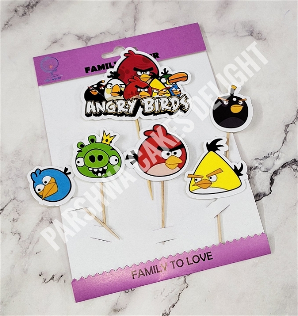 THEME TOPPER - DESIGN 28, Angry Birds