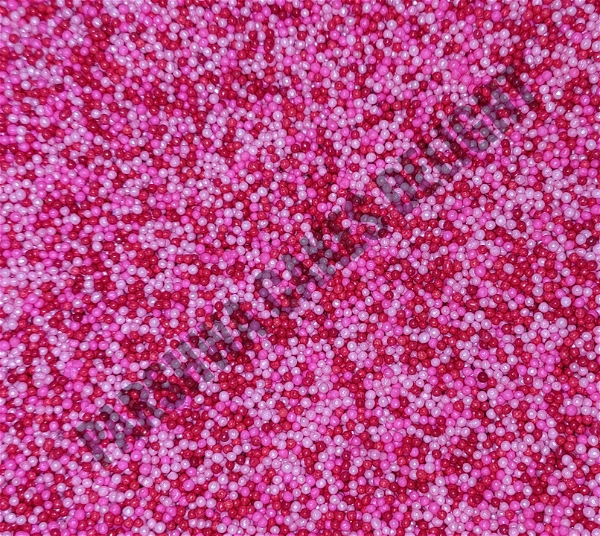 Red & Pink Small Sprinkle - APPROX 95-100G