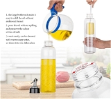 2346 Oil Dispenser Transparent Plastic Oil Bottle |Clear 1 Liter