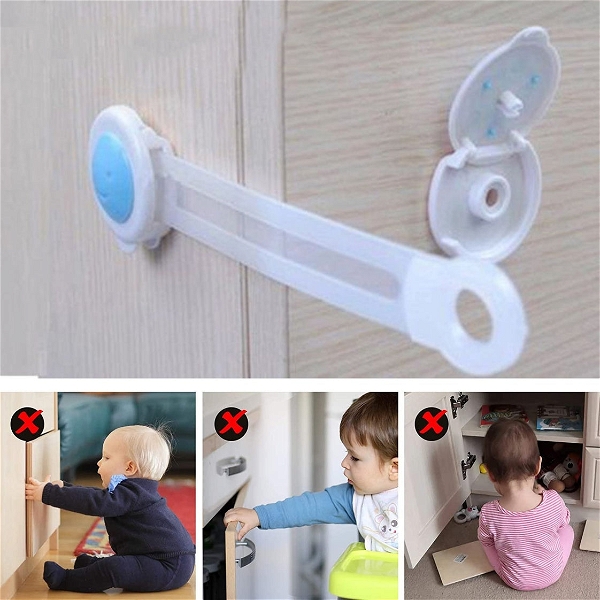 4688a BABY PROOFING CHILD SAFETY STRAP LOCKS (1PC ONLY)
