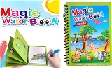 8091 MAGIC WATER QUICK DRY BOOK WATER COLORING BOOK DOODLE WITH MAGIC PEN PAINTING BOARD