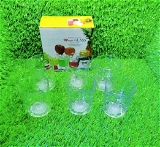 2340 Multi Purpose Unbreakable Drinking Glass (Set of 6 Pieces) (300ml)