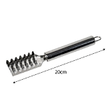 2194 FISH SCALE REMOVER SCRAPER STAINLESS STEEL