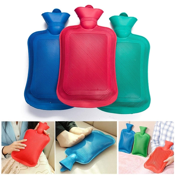 394 (MEDIUM) RUBBER HOT WATER HEATING PAD BAG FOR PAIN RELIEF