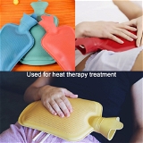 394 (MEDIUM) RUBBER HOT WATER HEATING PAD BAG FOR PAIN RELIEF