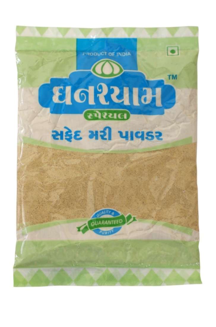 Ghanshyam White Pepper / Mari Powder 50 g
