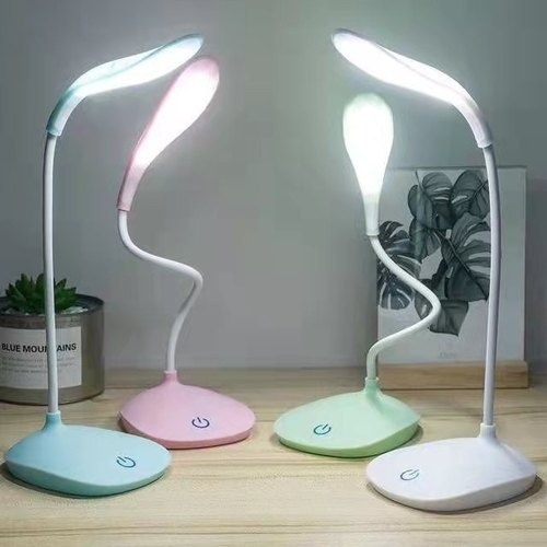 Rechargeable Usb Table Lamp 3 Mode Touch Button Medium - Multi color