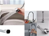 Flexible Faucet Sprayer Shower ,Stainless Steel  - 360 Degree Rotatable