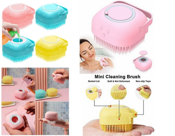 Silicone Soft Cleaning Bath Body Brush 200PB