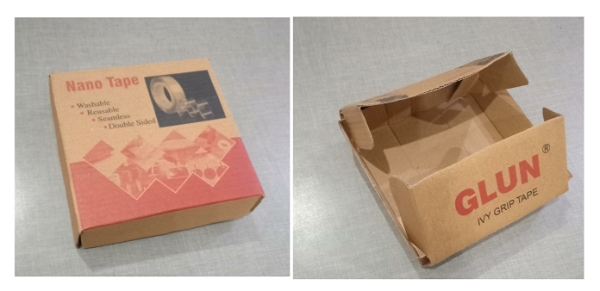 BOX BROWN 12.5x12.5X3 (NANO)